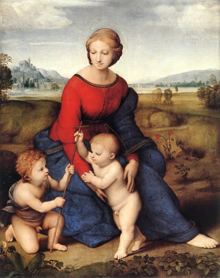 Raphael Madonna of Belvedere